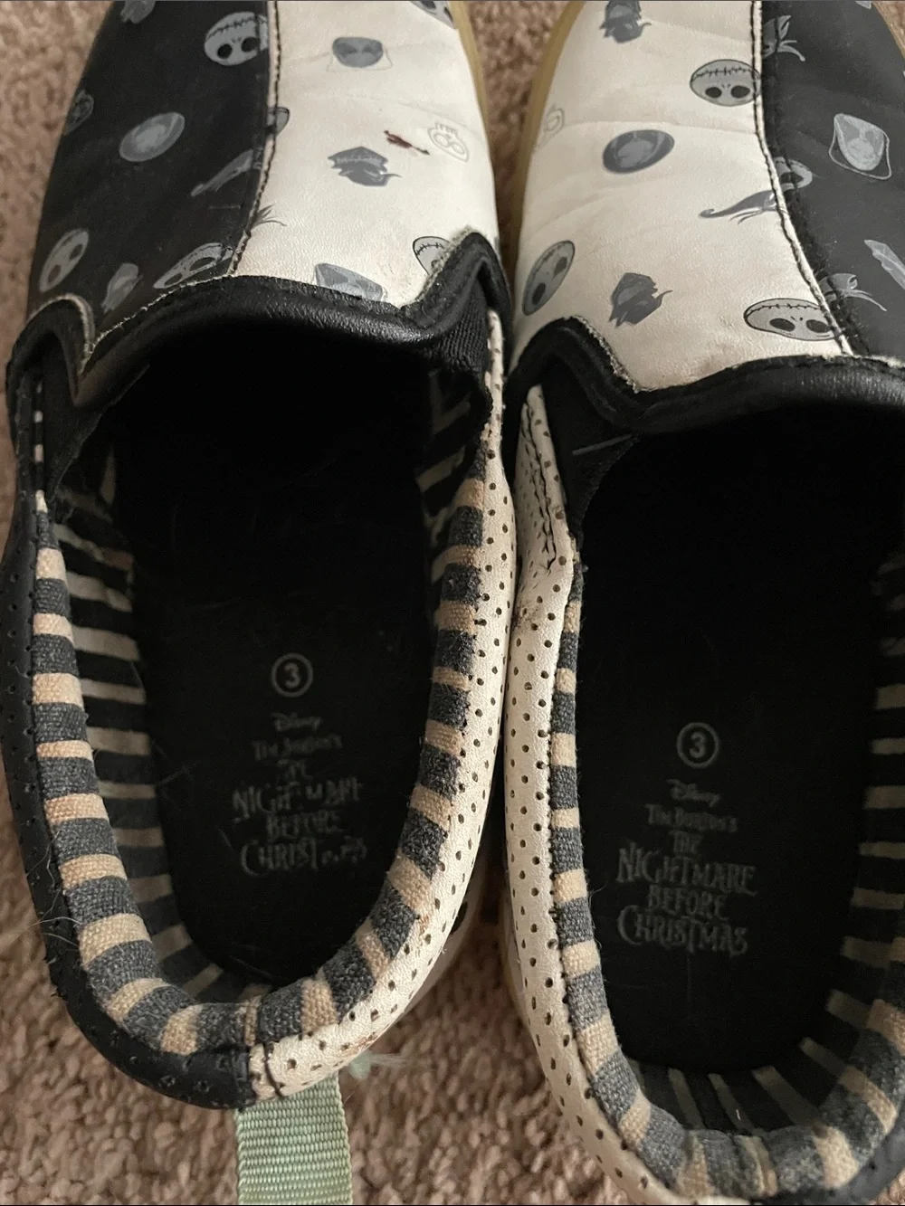 Ground Up bog kids 3 Nightmare Before Christmas sneaker